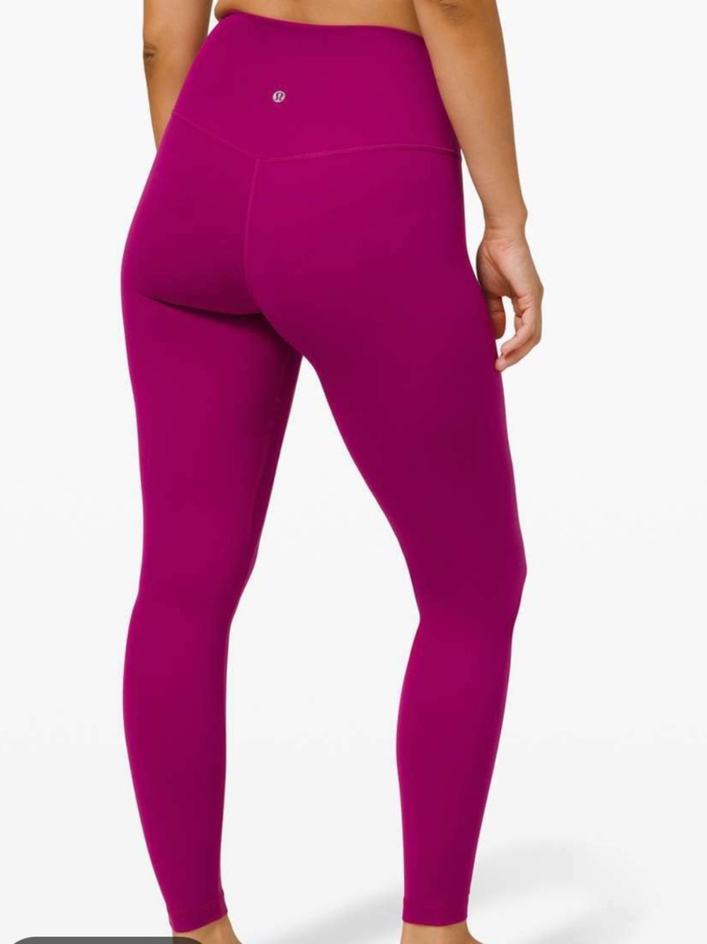Lululemon Align Pant II 25". Deep Fuschia 4